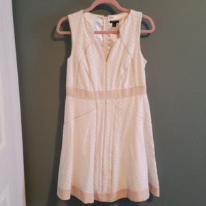 Ivory crochet lace dress